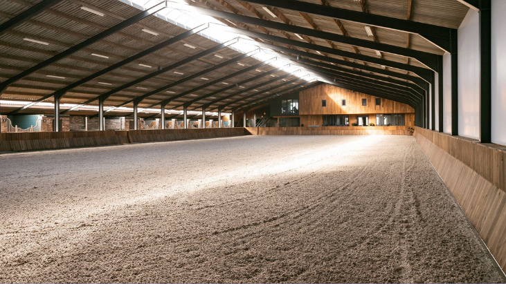 Slepen paardenbak