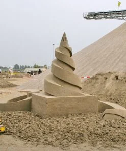 zand voor schulpturen