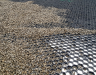 Grindplaten zwart met doek